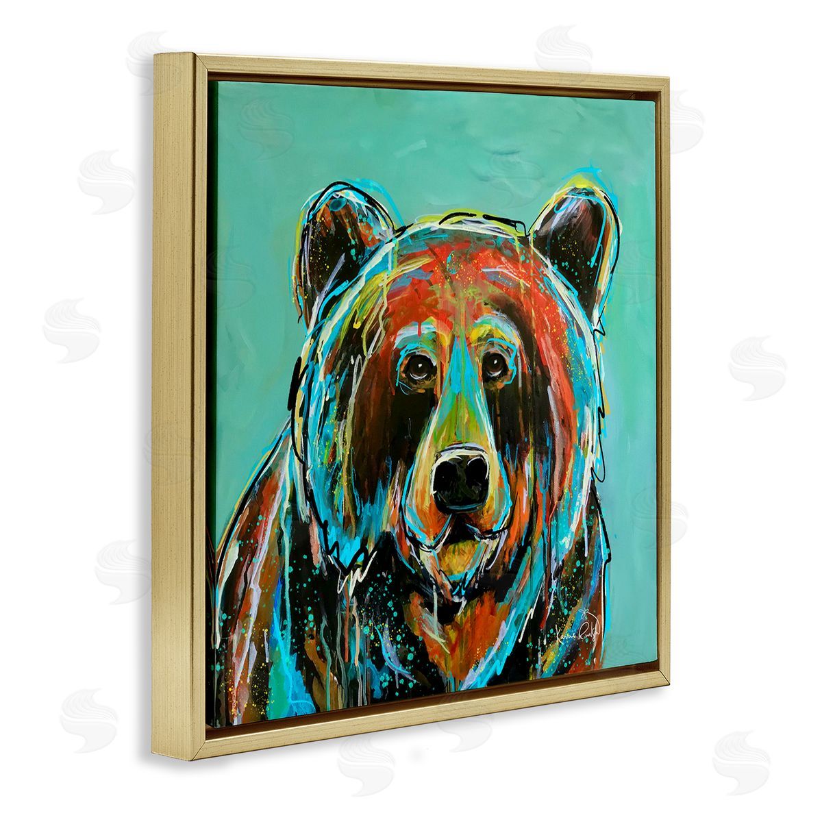 Karrie Evenson | Modern Bear Abstract