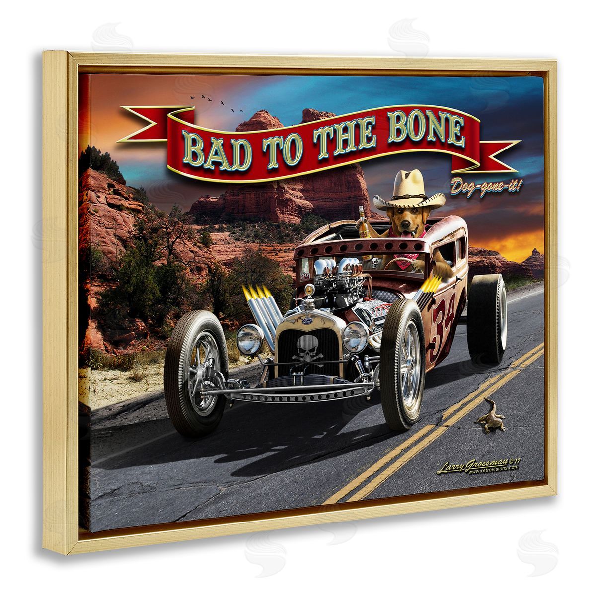 Larry Grossman | Bad to the Bone Dog