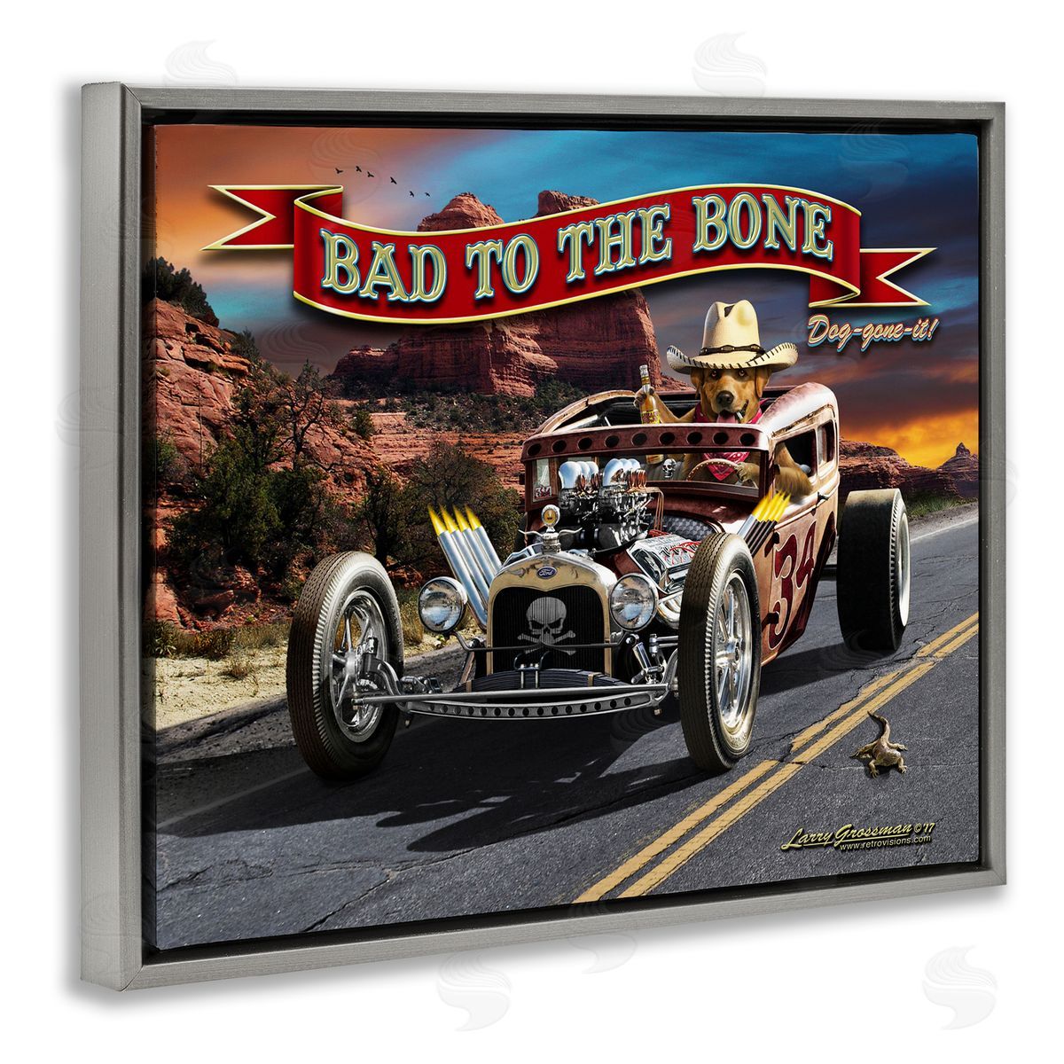 Larry Grossman | Bad to the Bone Dog