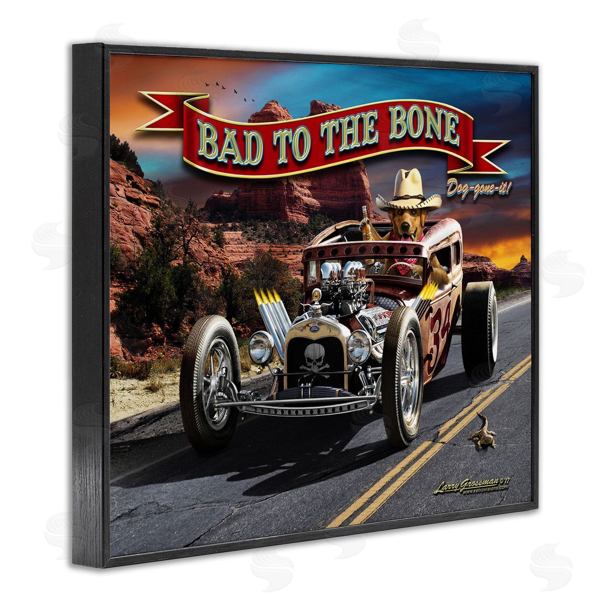 Larry Grossman | Bad to the Bone Dog