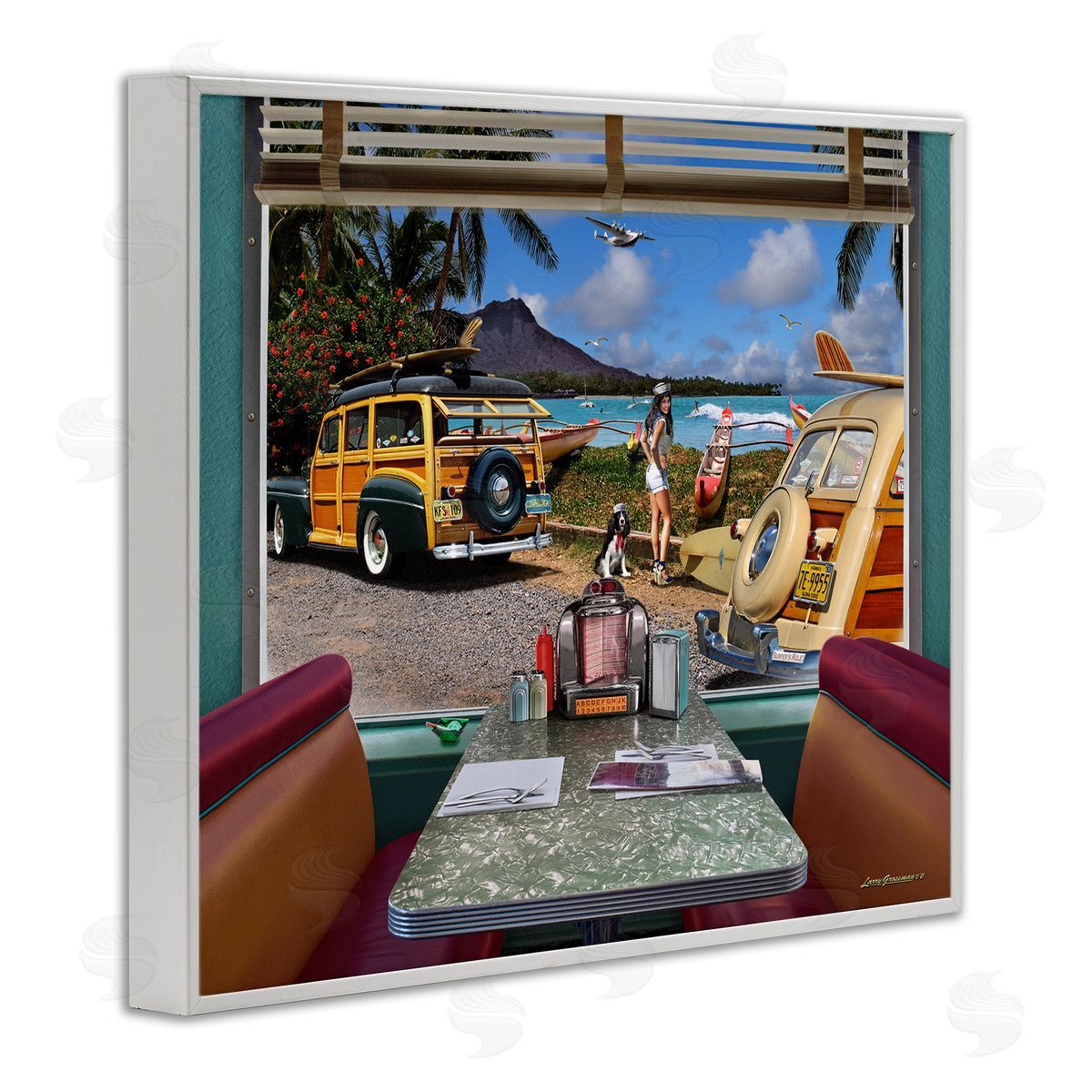 Larry Grossman | Vintage Diner Beach View