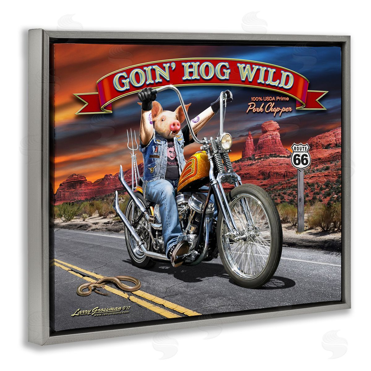 Larry Grossman | Hog Wild Chopper Bike
