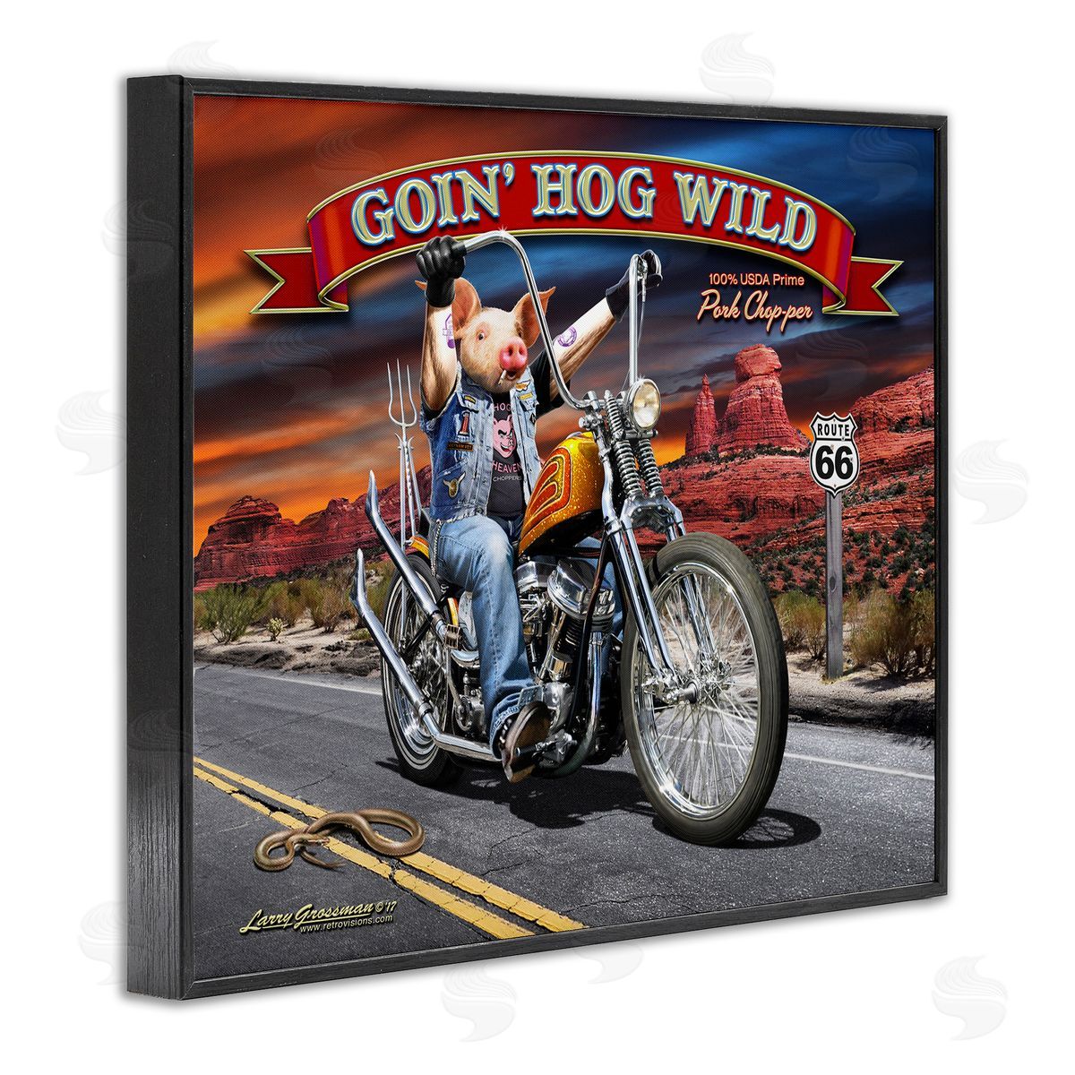 Larry Grossman | Hog Wild Chopper Bike