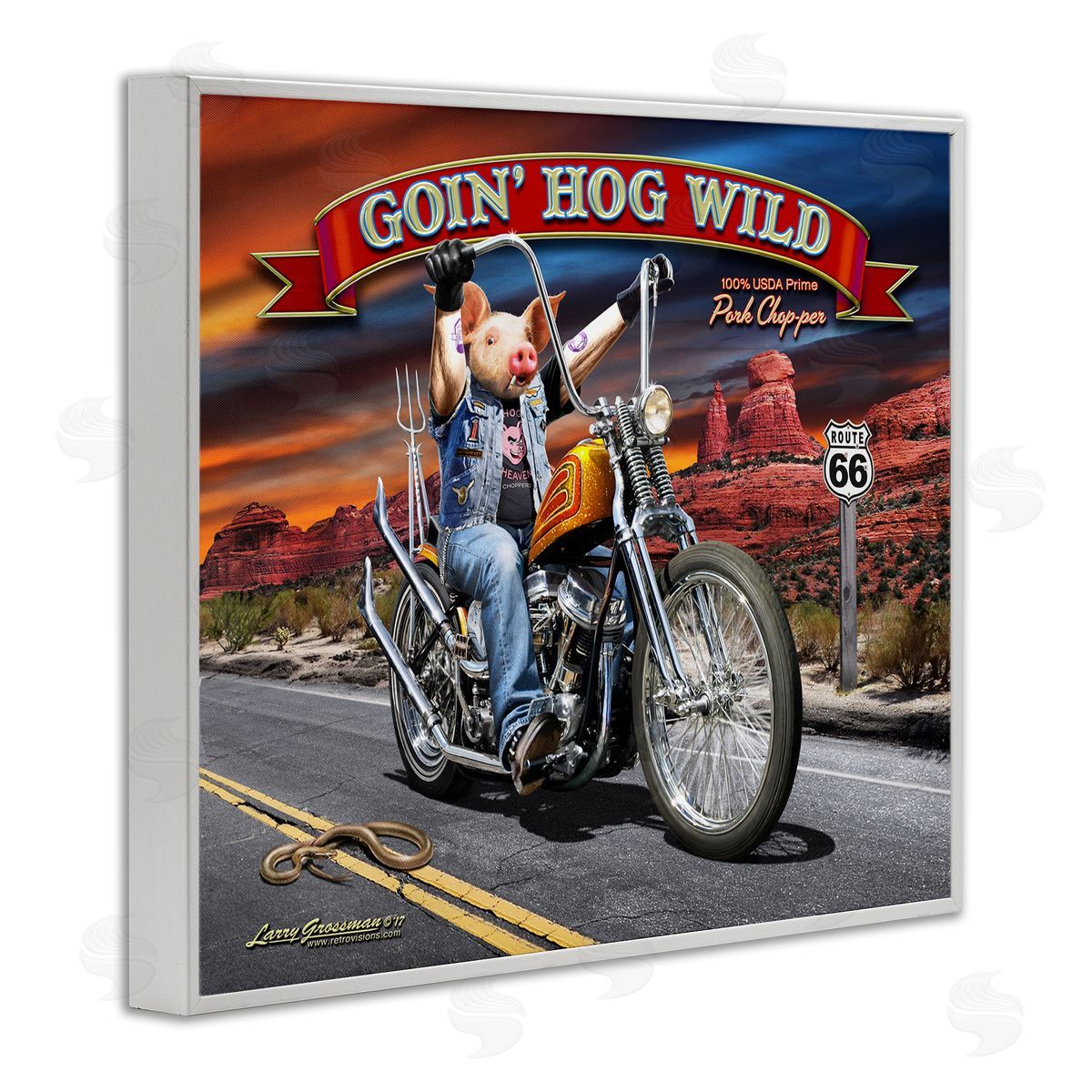 Larry Grossman | Hog Wild Chopper Bike
