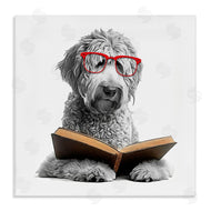 Annalisa Latella | Dog Reading Book