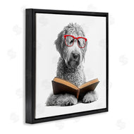 Annalisa Latella | Dog Reading Book