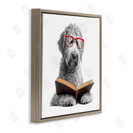 Annalisa Latella | Dog Reading Book
