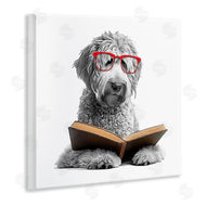 Annalisa Latella | Dog Reading Book