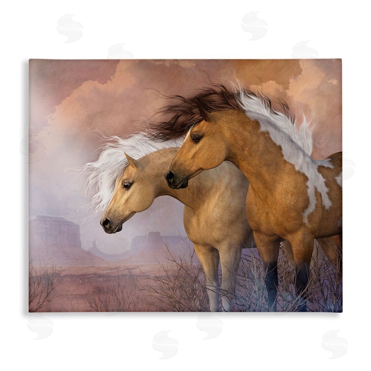 Laurie Prindle | Horse Duo at Sunset