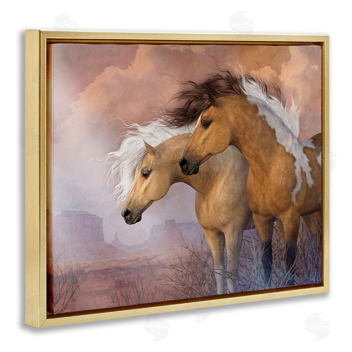 Laurie Prindle | Horse Duo at Sunset