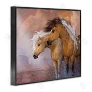 Laurie Prindle | Horse Duo at Sunset