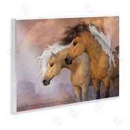 Laurie Prindle | Horse Duo at Sunset