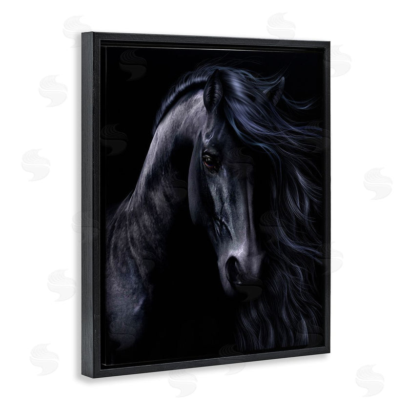 Laurie Prindle | Black Stallion Portrait