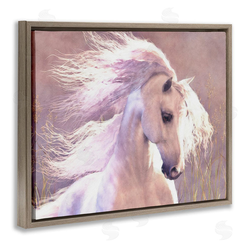 Laurie Prindle | White Horse in Nature