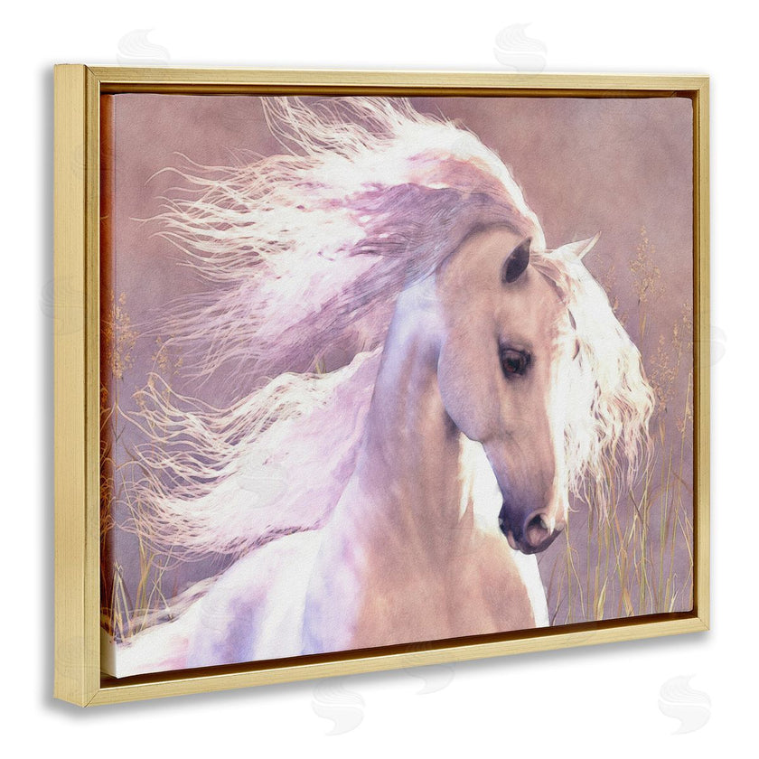 Laurie Prindle | White Horse in Nature