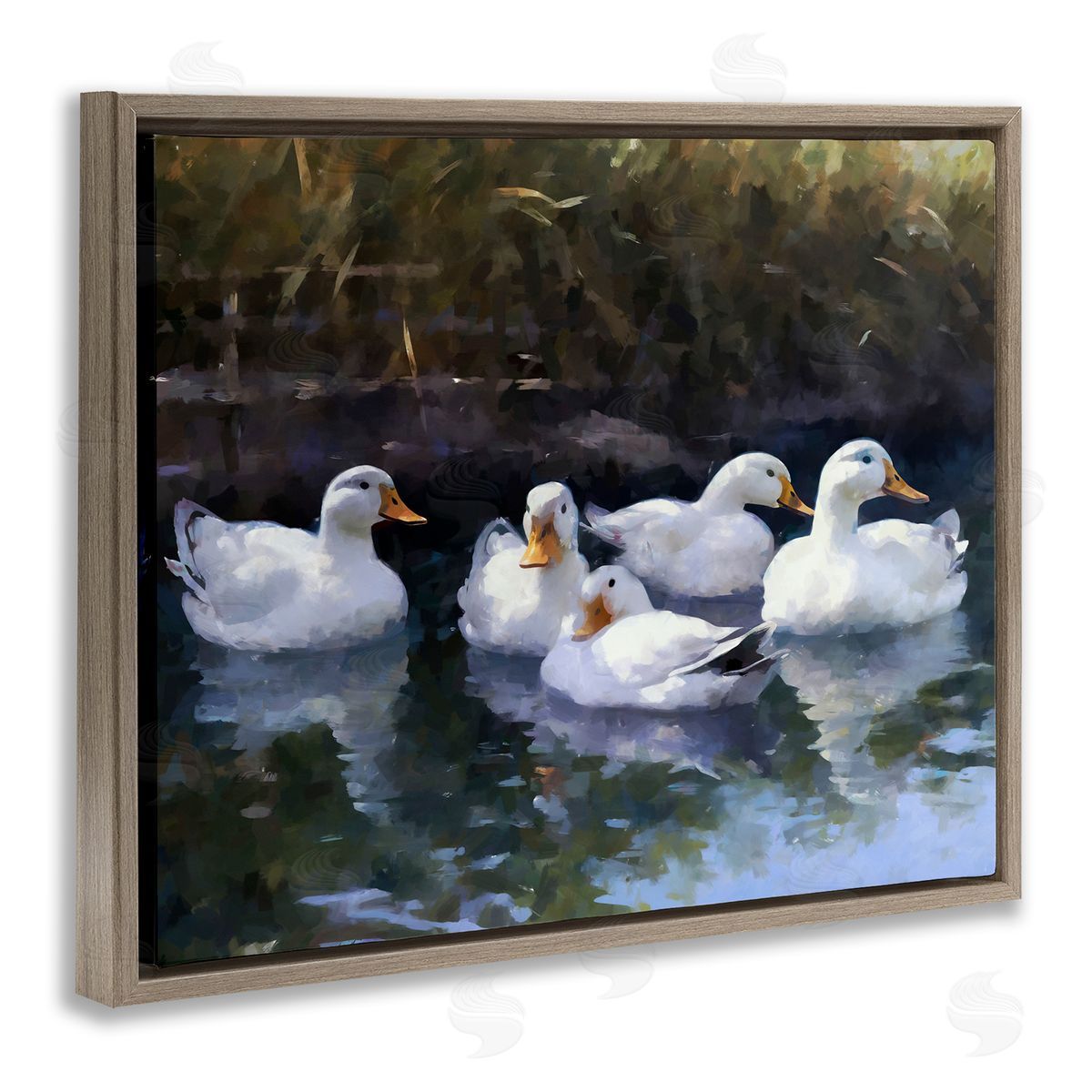 Ziwei Li | Five Ducks in Pond