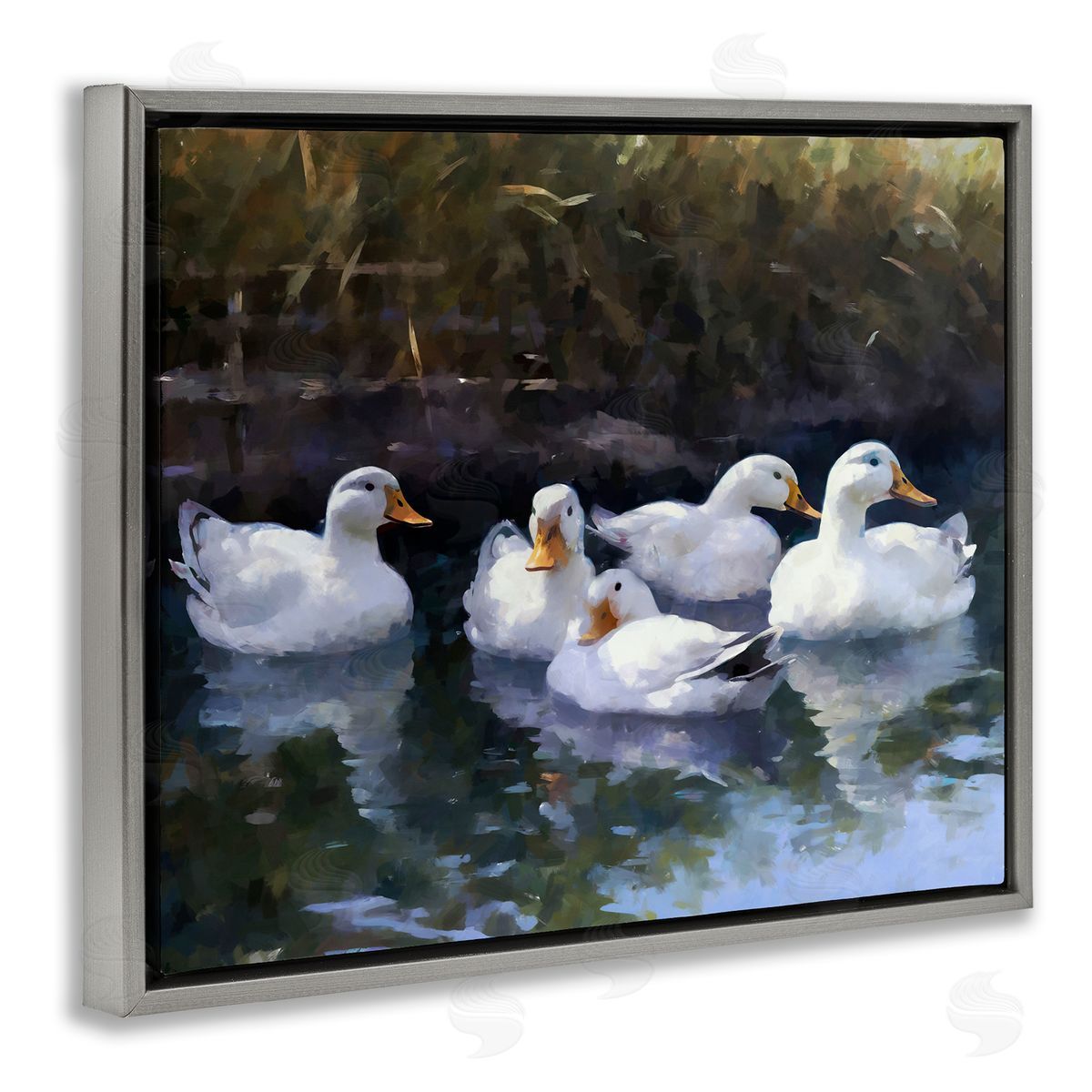 Ziwei Li | Five Ducks in Pond