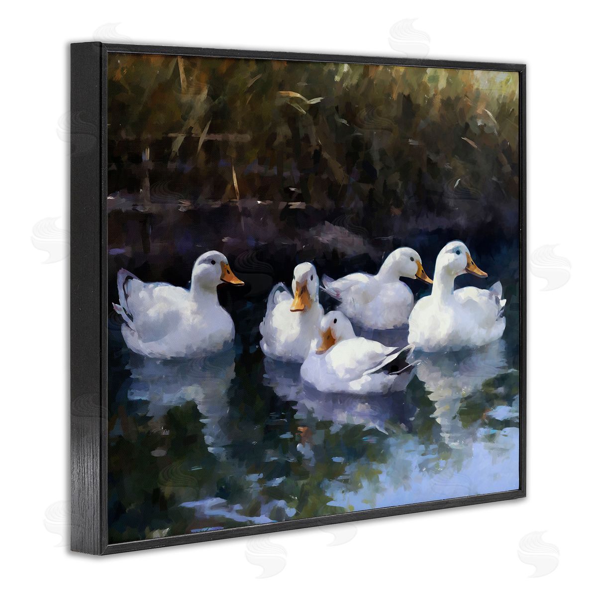 Ziwei Li | Five Ducks in Pond