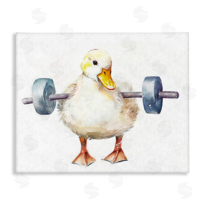 Ziwei Li | Duck Lifting Weights