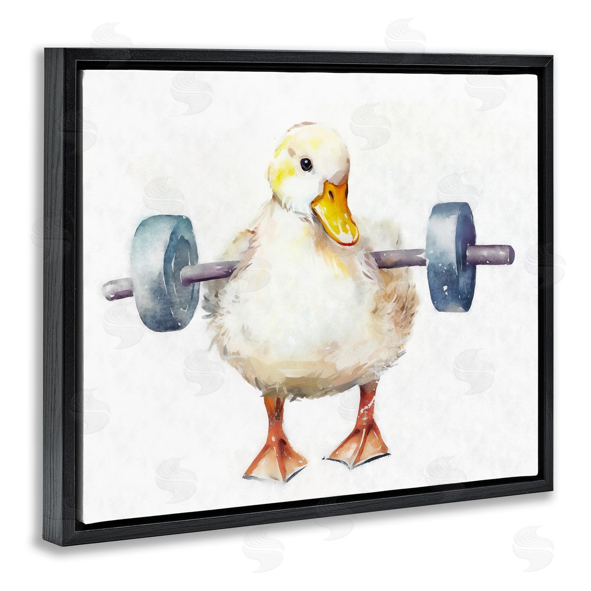 Ziwei Li | Duck Lifting Weights