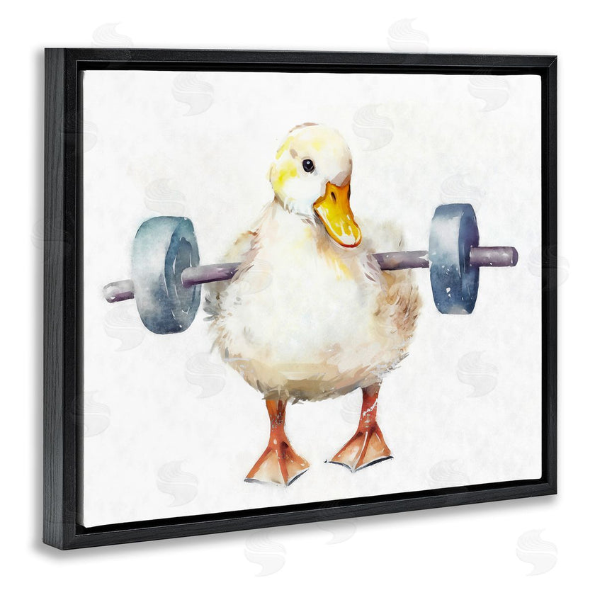 Ziwei Li | Duck Lifting Weights