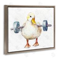 Ziwei Li | Duck Lifting Weights