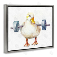 Ziwei Li | Duck Lifting Weights