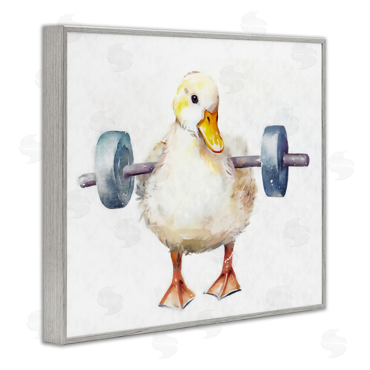 Ziwei Li | Duck Lifting Weights