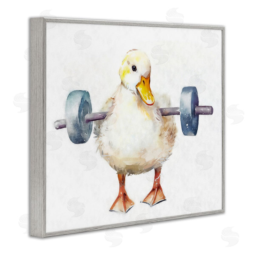 Ziwei Li | Duck Lifting Weights