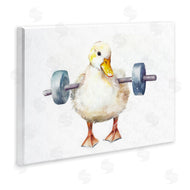 Ziwei Li | Duck Lifting Weights