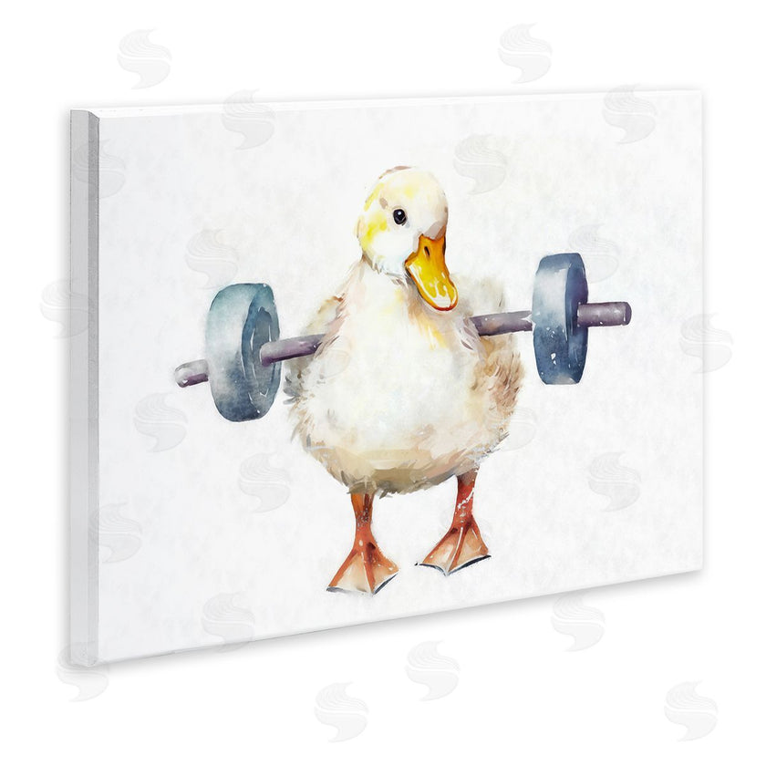 Ziwei Li | Duck Lifting Weights