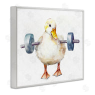 Ziwei Li | Duck Lifting Weights