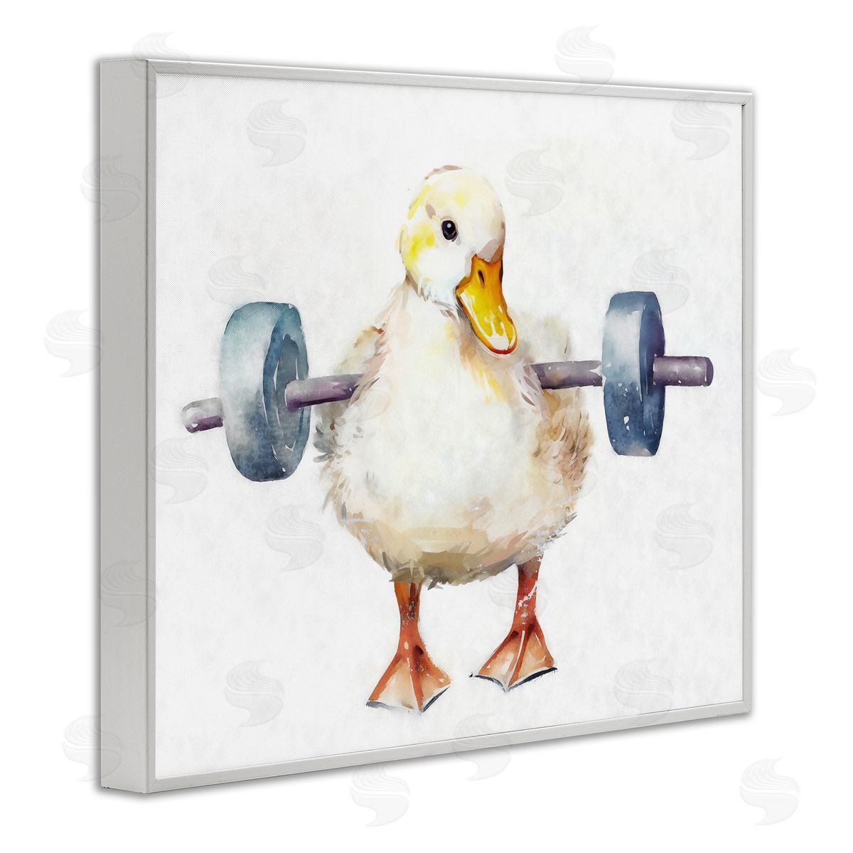 Ziwei Li | Duck Lifting Weights