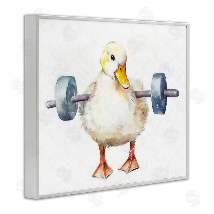 Ziwei Li | Duck Lifting Weights