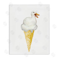 Ziwei Li | Duck Ice Cream Cone