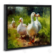 Ziwei Li | Duck Family in Nature