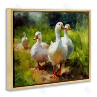 Ziwei Li | Duck Family in Nature