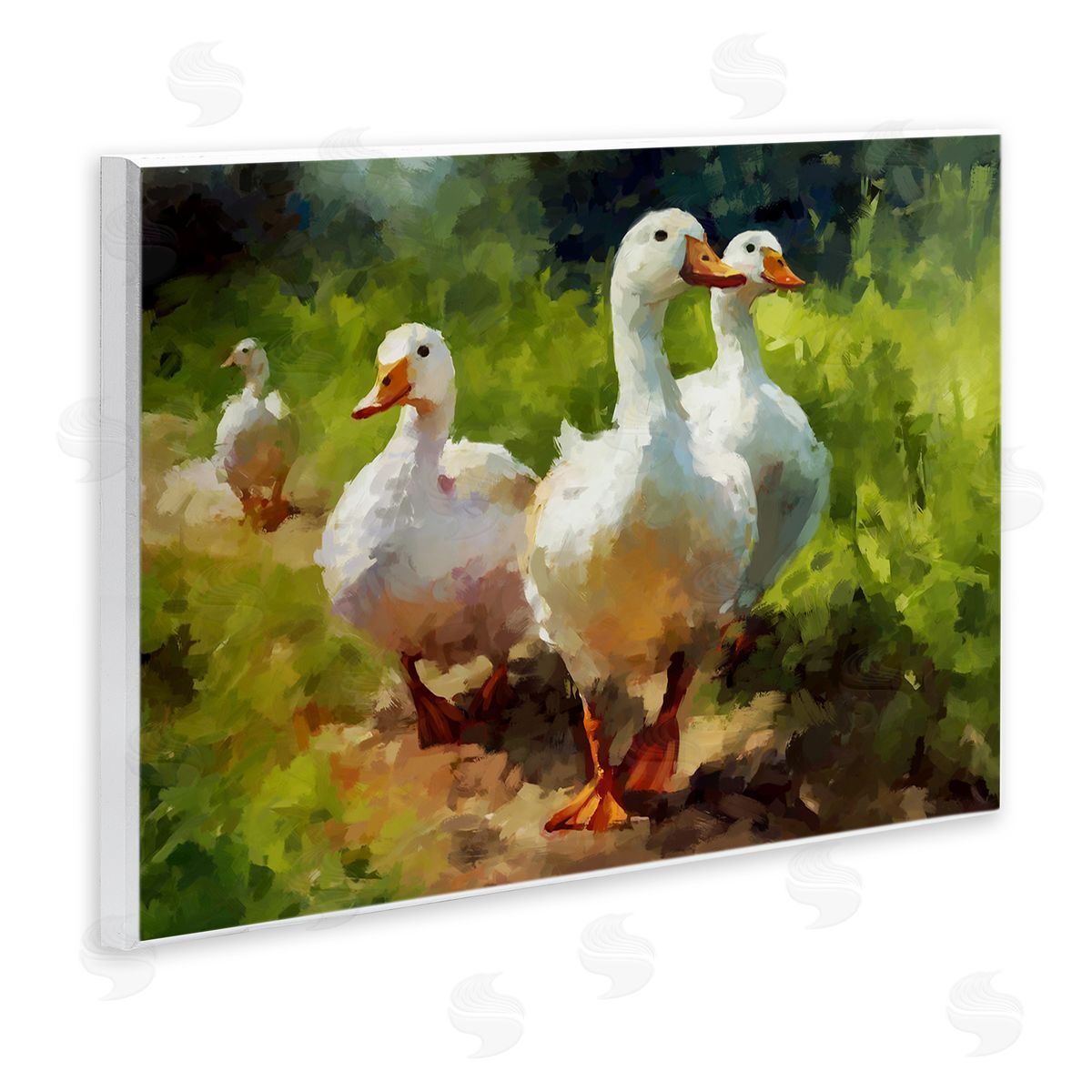 Ziwei Li | Duck Family in Nature