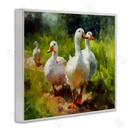 Ziwei Li | Duck Family in Nature