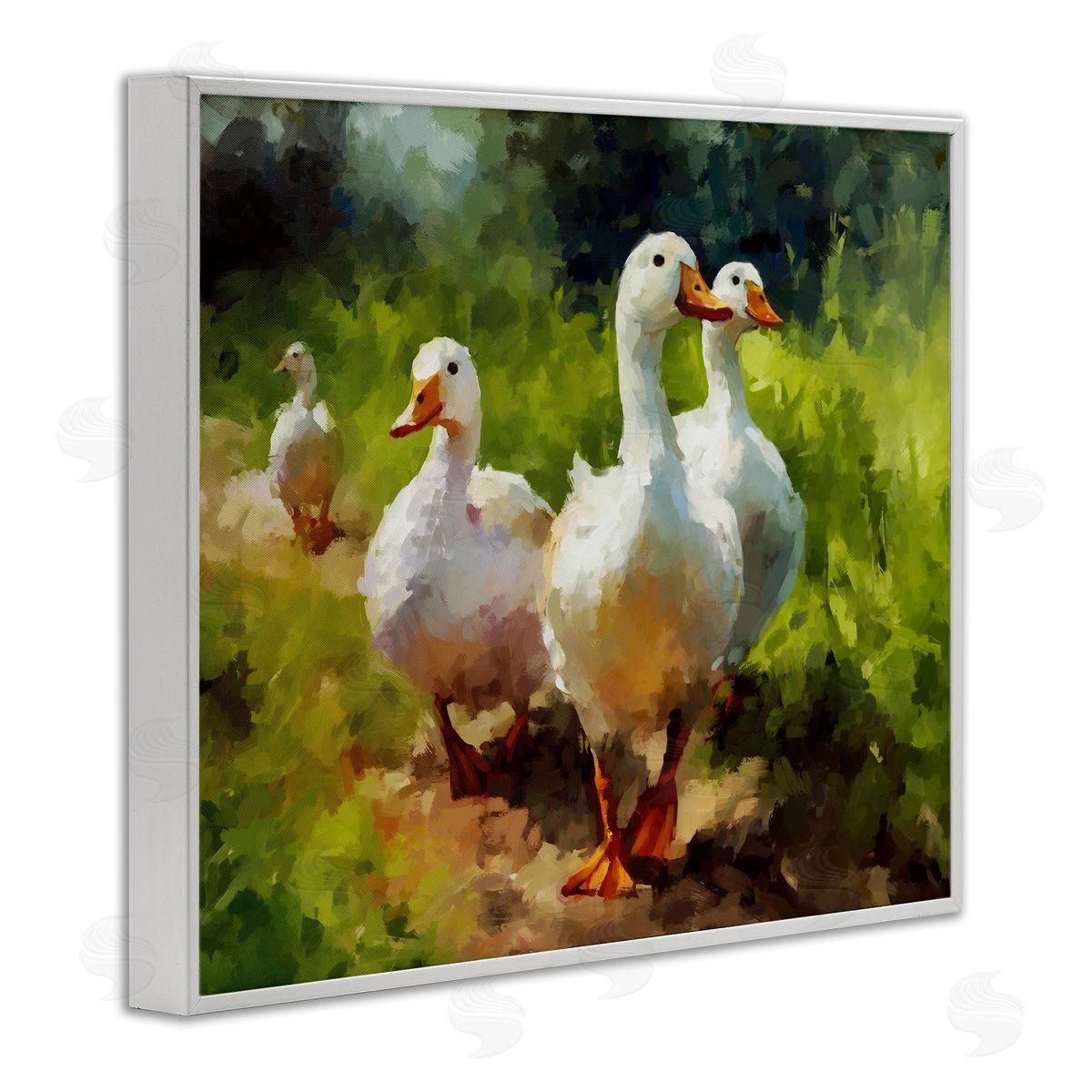 Ziwei Li | Duck Family in Nature