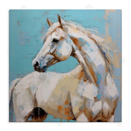 Irena Orlov | Modern Horse on Blue
