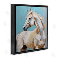 Irena Orlov | Modern Horse on Blue