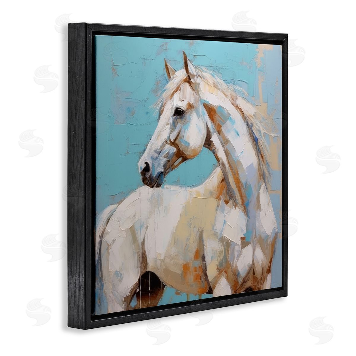 Irena Orlov | Modern Horse on Blue