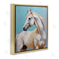 Irena Orlov | Modern Horse on Blue