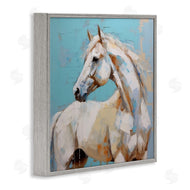 Irena Orlov | Modern Horse on Blue