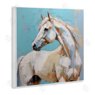Irena Orlov | Modern Horse on Blue