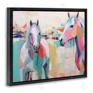 Irena Orlov | Abstract Pastel Horses