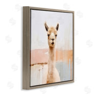 Irena Orlov | Rustic Llama Portrait