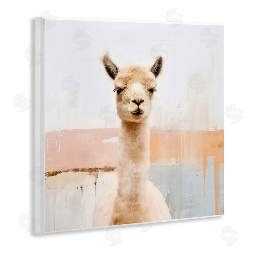 Irena Orlov | Rustic Llama Portrait