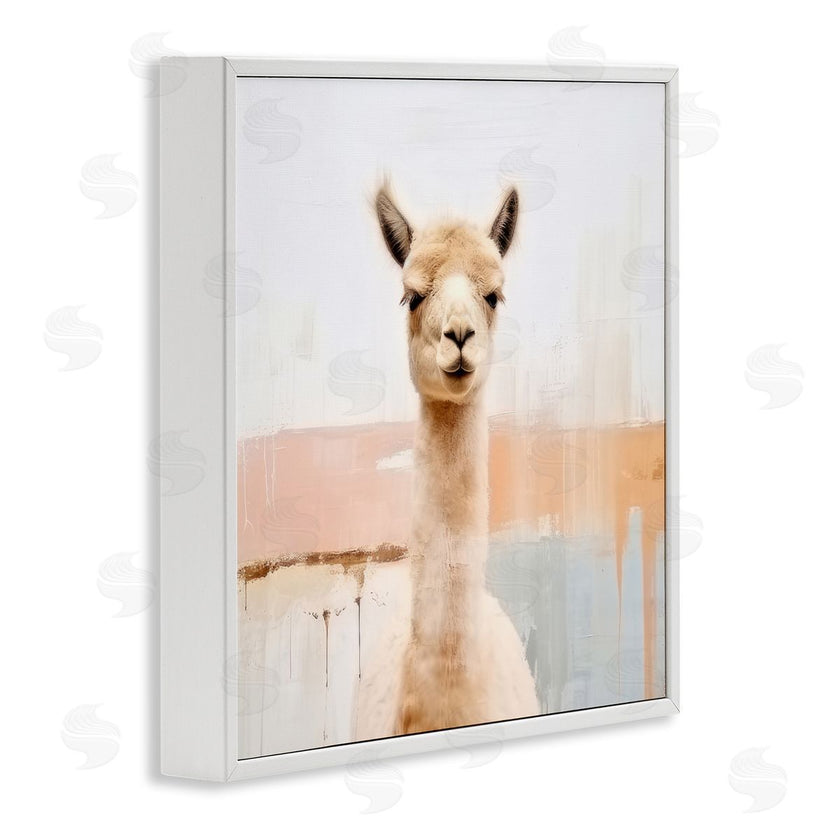 Irena Orlov | Rustic Llama Portrait